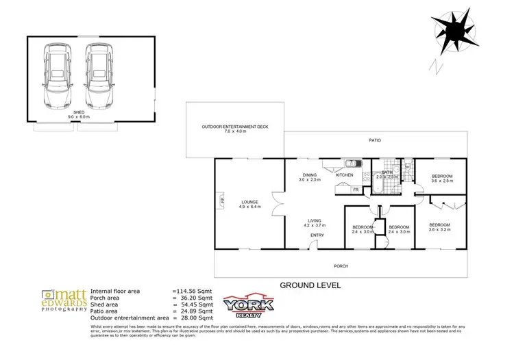 Floorplan of Homely house listing, 11 Gladswood Drive, Highfields QLD 4352