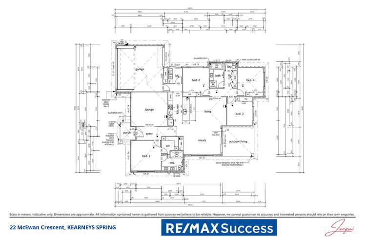 Floorplan of Homely house listing, 22 McEwan Crescent, Kearneys Spring QLD 4350