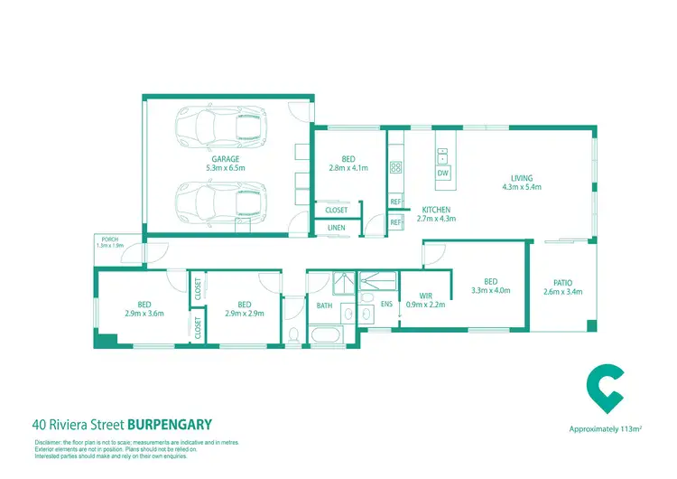 Floorplan of Homely house listing, 40 Riviera Street, Burpengary QLD 4505