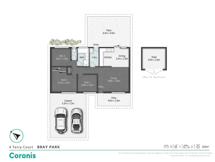 Floorplan of Homely house listing, 4 Terry Court, Bray Park QLD 4500