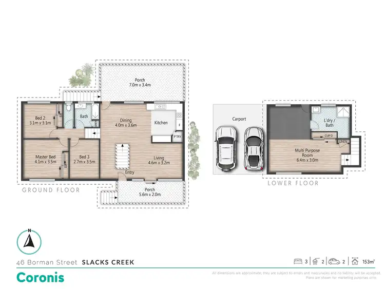 Floorplan of Homely house listing, 46 Borman Street, Slacks Creek QLD 4127
