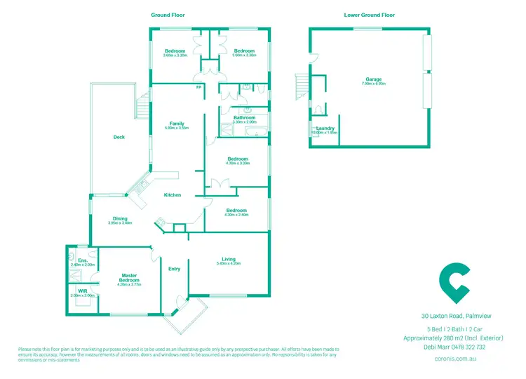 Floorplan of Homely house listing, 30 Laxton Road, Palmview QLD 4553