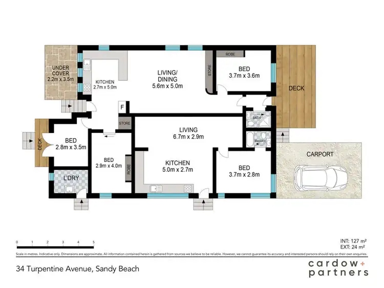 Floorplan of Homely house listing, 34 Turpentine Avenue, Sandy Beach NSW 2456