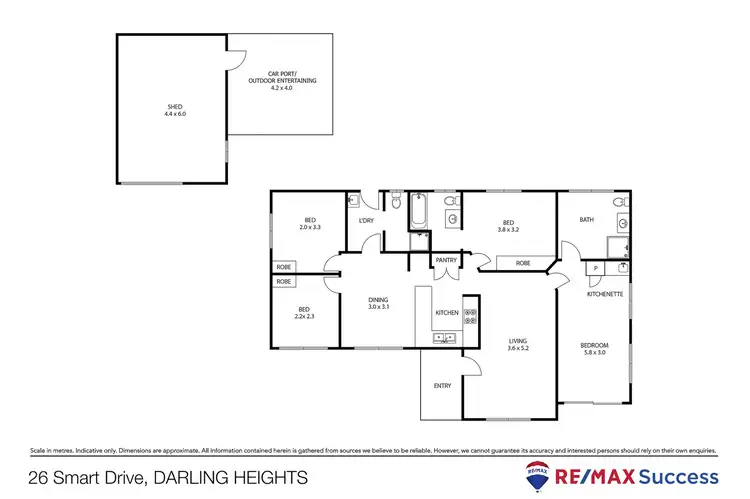 Floorplan of Homely house listing, 26 Smart Drive, Darling Heights QLD 4350