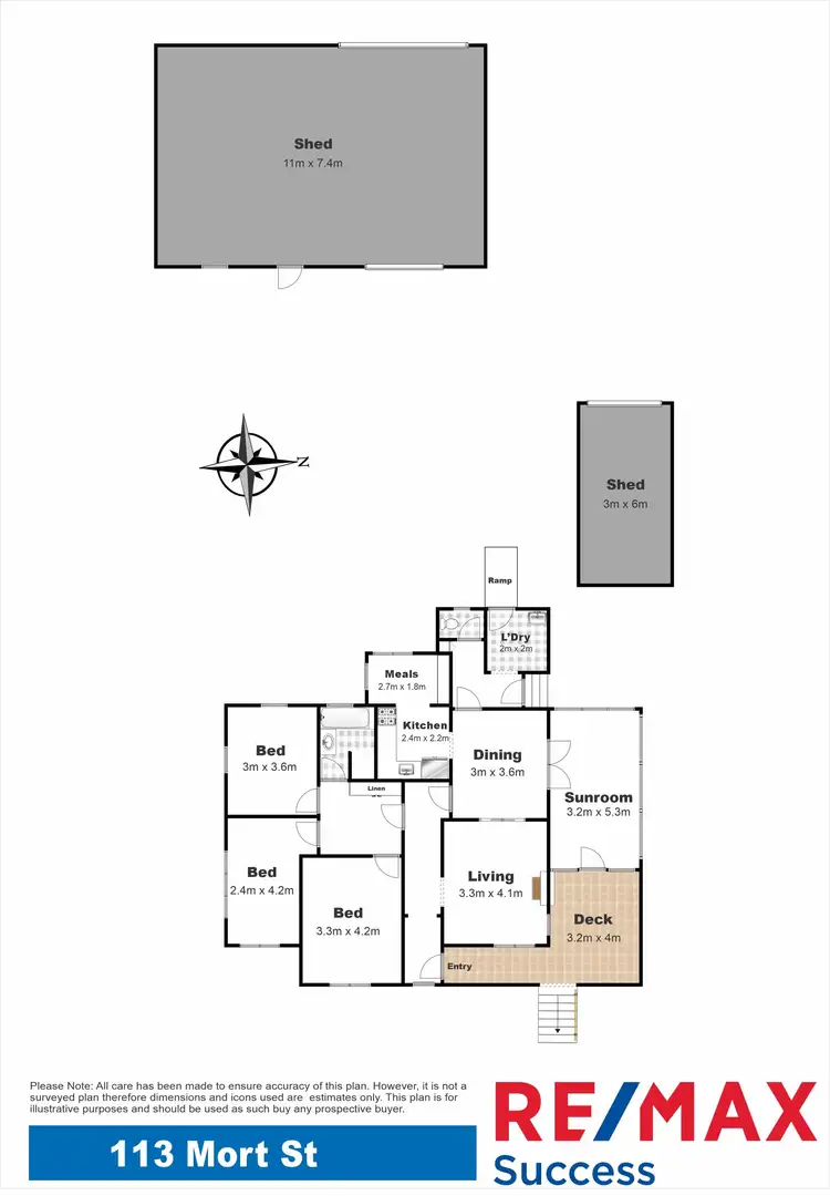 Floorplan of Homely house listing, 113 Mort Street, Toowoomba City QLD 4350