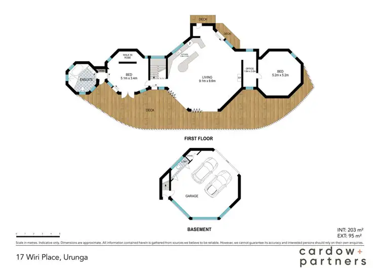 Floorplan of Homely house listing, 17 Wiri Place, Urunga NSW 2455