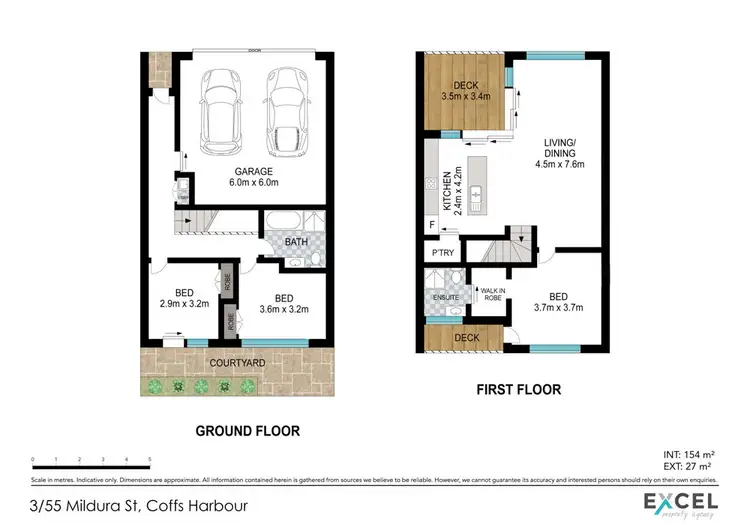 Floorplan of Homely villa listing, 3/55 Mildura Street, Coffs Harbour NSW 2450