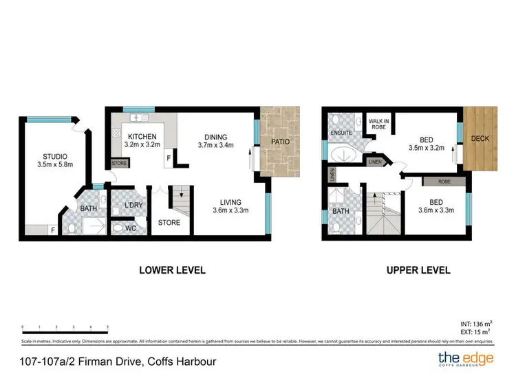 Floorplan of Homely villa listing, 107/2 Firman Drive, Coffs Harbour NSW 2450