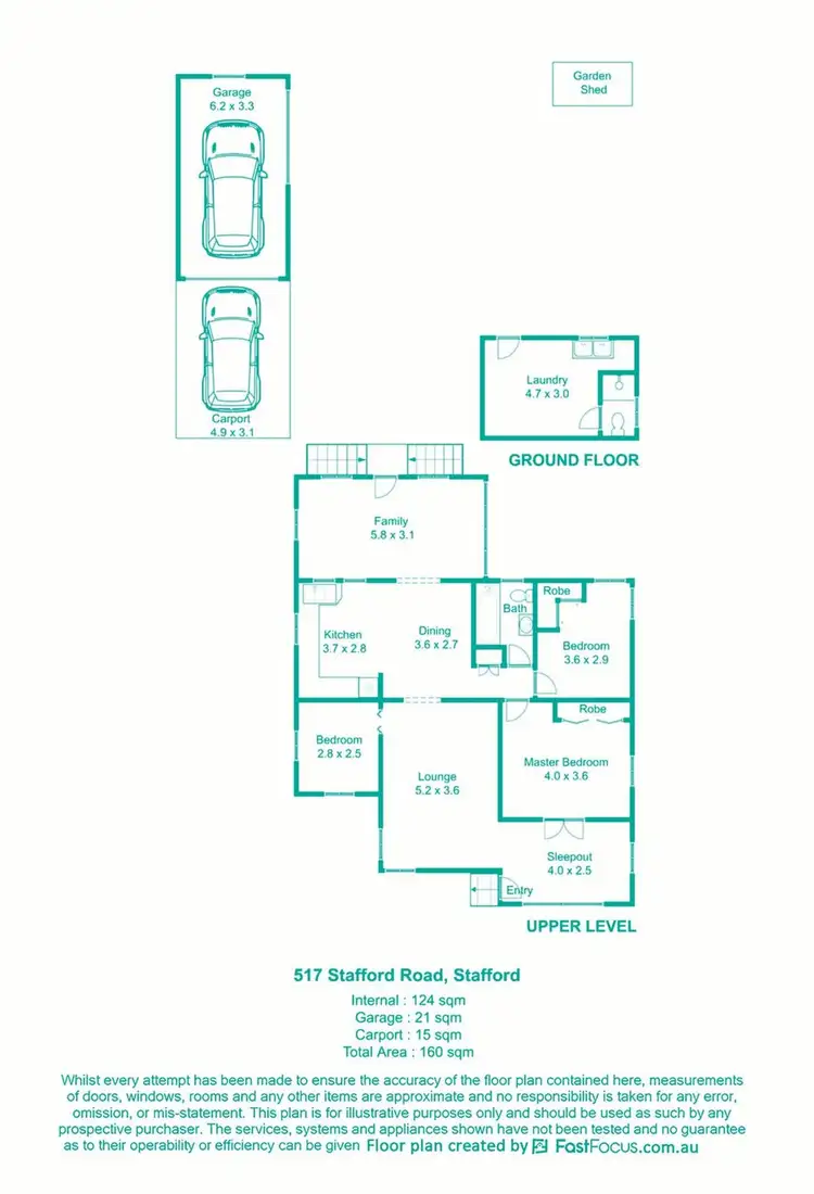 Floorplan of Homely house listing, 517 Stafford Road, Stafford QLD 4053