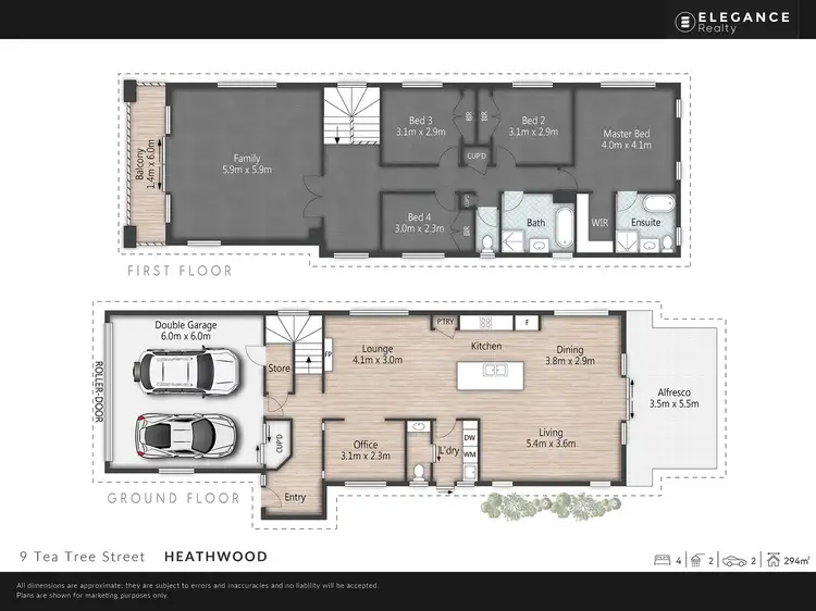 Floorplan of Homely house listing, 9 Tea Tree Street, Heathwood QLD 4110