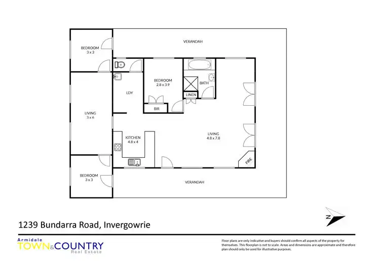 Floorplan of Homely house listing, 1239 Bundarra Road, Armidale NSW 2350
