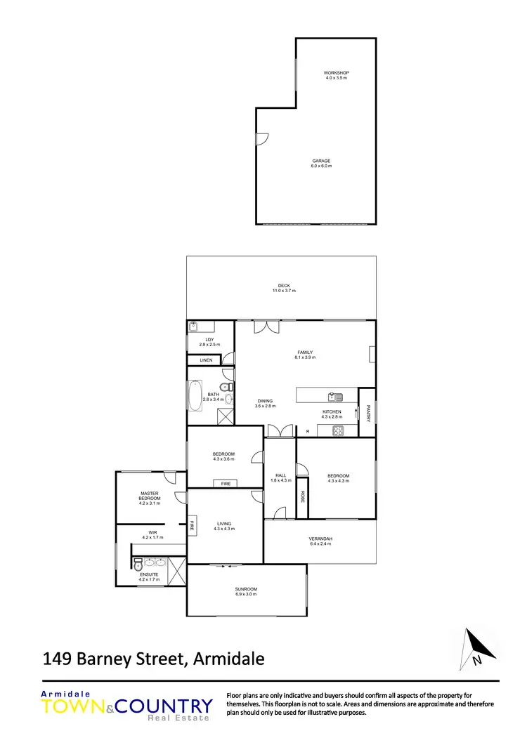 Floorplan of Homely house listing, 149 Barney Street, Armidale NSW 2350