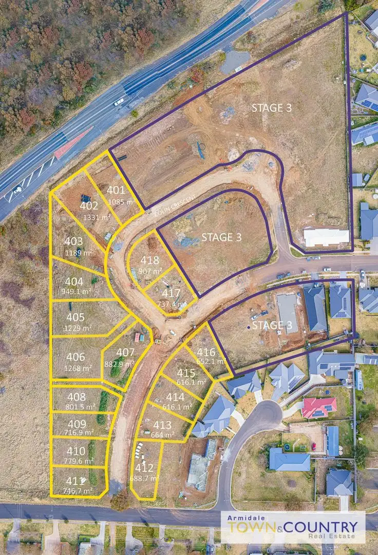Floorplan of Homely house listing, Lot 407 Colburg Estate, Armidale NSW 2350