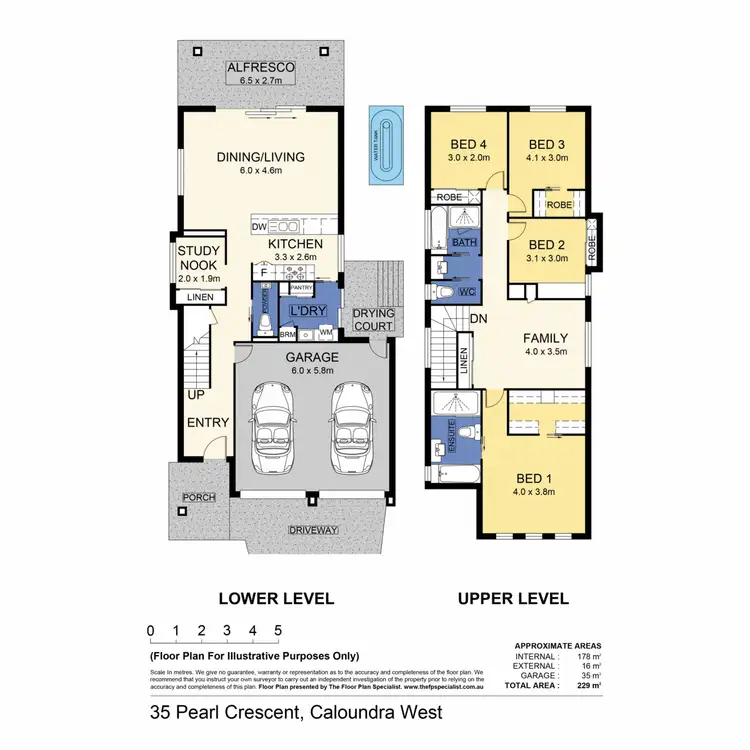 Floorplan of Homely house listing, 35 Pearl Crescent, Caloundra West QLD 4551