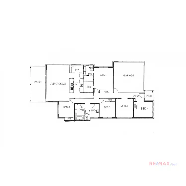 Floorplan of Homely house listing, 4 Tree View Crescent, Little Mountain QLD 4551