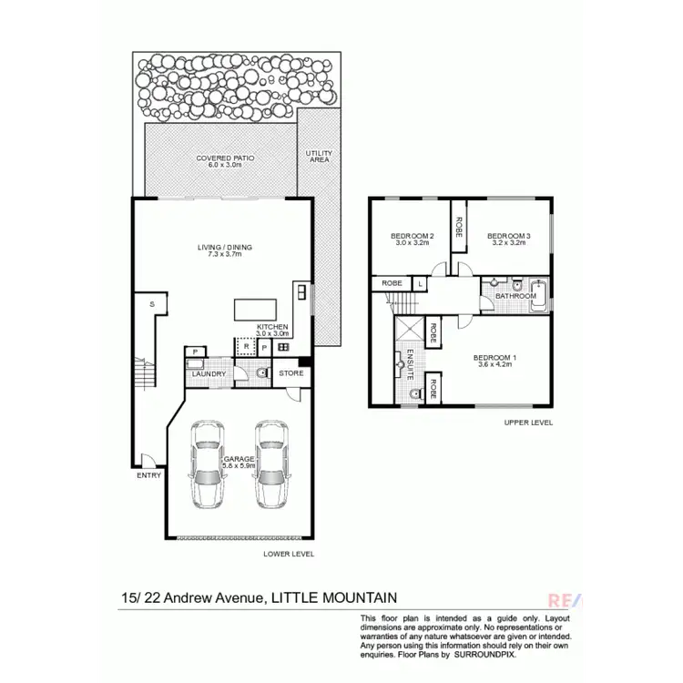 Floorplan of Homely unit listing, 15/22 Andrew Avenue, Little Mountain QLD 4551