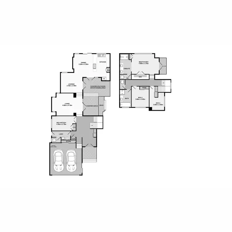 Floorplan of Homely house listing, 5 Jason Place, Little Mountain QLD 4551
