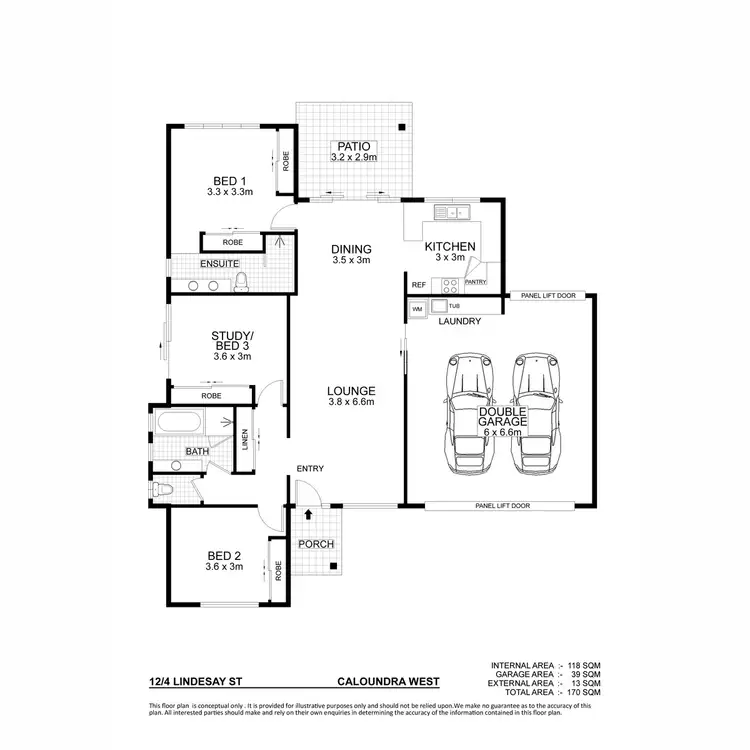 Floorplan of Homely house listing, 12/4 Lindesay Street, Caloundra West QLD 4551