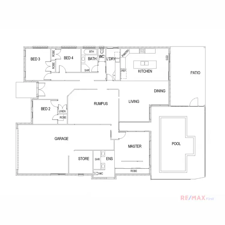 Floorplan of Homely house listing, 54 Little Mountain Drive, Little Mountain QLD 4551