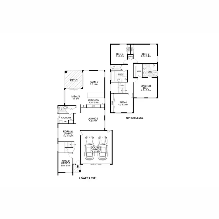 Floorplan of Homely house listing, 8 Park Hollow Mews, Little Mountain QLD 4551