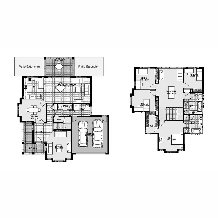 Floorplan of Homely house listing, 15 Hillview Crescent, Little Mountain QLD 4551