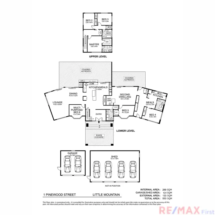Floorplan of Homely house listing, 1 Pinewood Street, Little Mountain QLD 4551