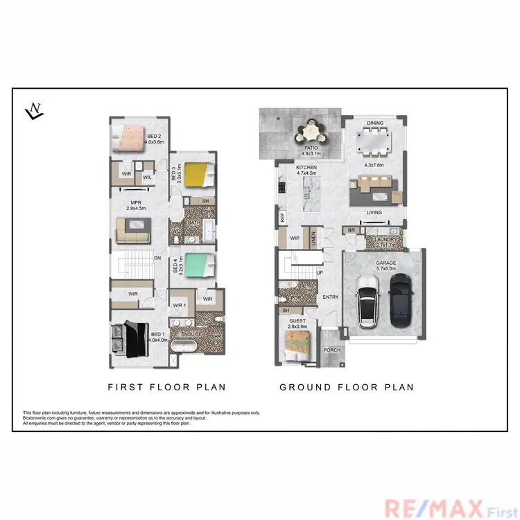 Floorplan of Homely house listing, 5 Tailslide Crescent, Bokarina QLD 4575