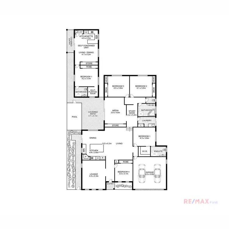 Floorplan of Homely house listing, 59 Byee Circuit, Aroona QLD 4551