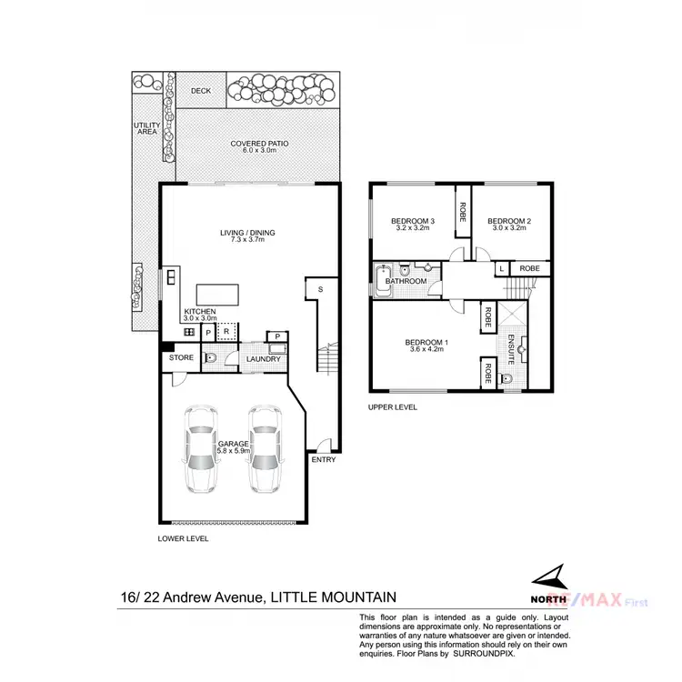 Floorplan of Homely unit listing, 16/22 Andrew Avenue, Little Mountain QLD 4551