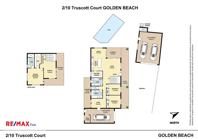 Floorplan of Homely house listing, 1/10 Truscott Court, Golden Beach QLD 4551