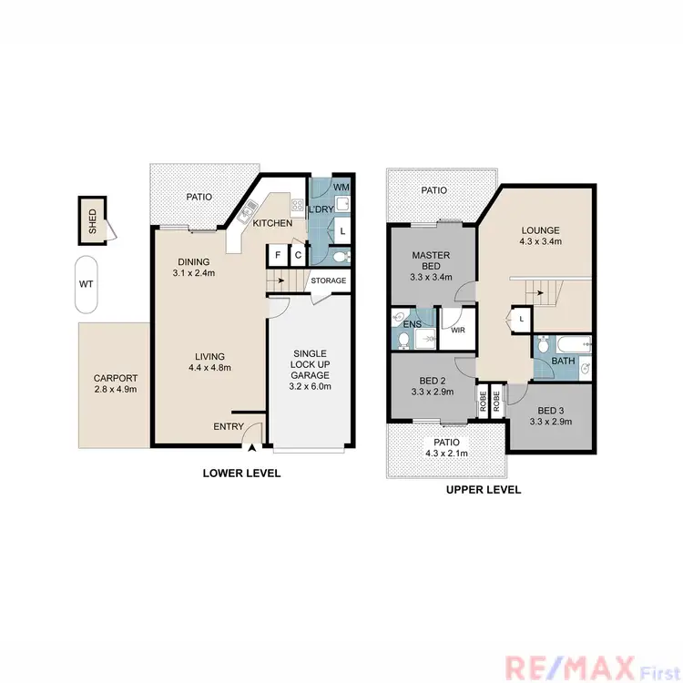 Floorplan of Homely unit listing, 4/21 North Street, Caloundra QLD 4551