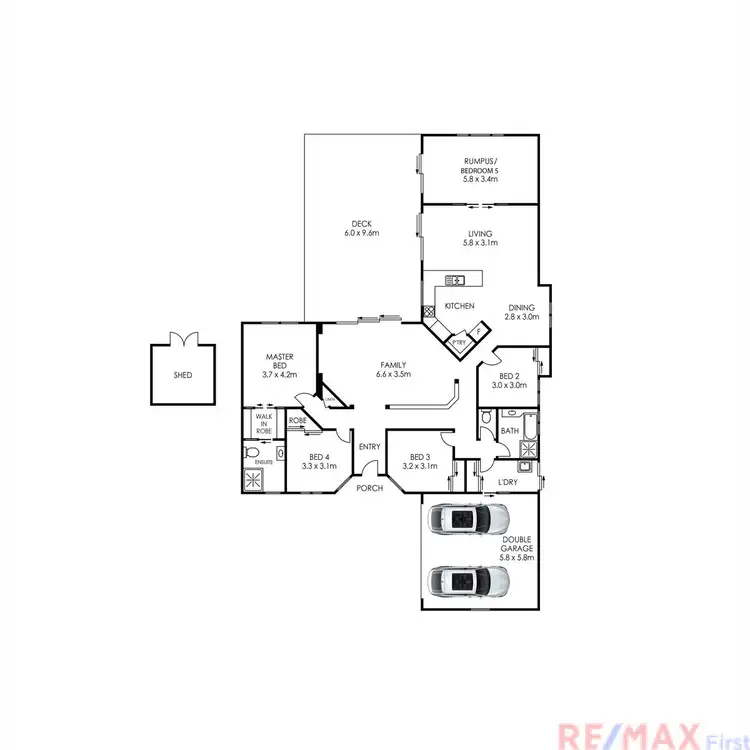 Floorplan of Homely house listing, 6 The Dales Crescent, Little Mountain QLD 4551