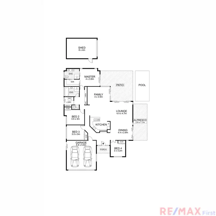 Floorplan of Homely house listing, 11 Otway Street, Caloundra West QLD 4551