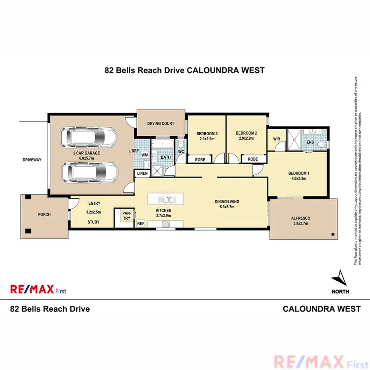 Floorplan of Homely house listing, 82 Bells Reach Drive, Caloundra West QLD 4551