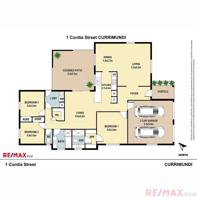 Floorplan of Homely house listing, 1 Cordia Street, Currimundi QLD 4551