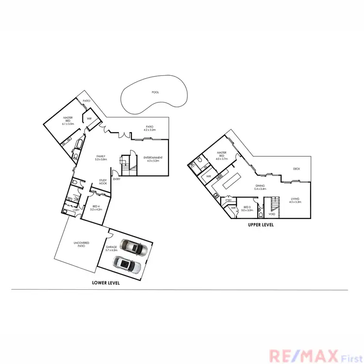 Floorplan of Homely house listing, 3 Sunset Drive, Little Mountain QLD 4551