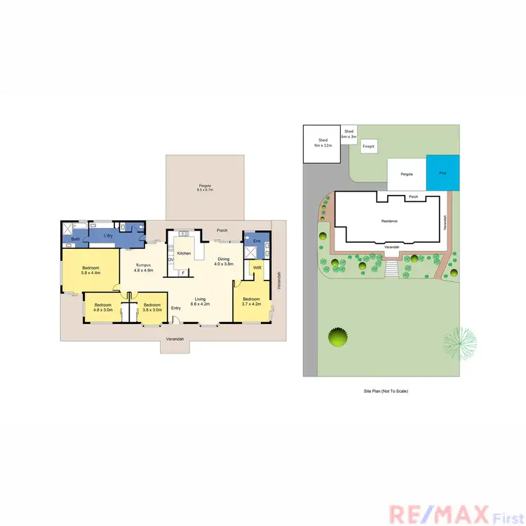 Floorplan of Homely house listing, 2 Flamingo Street, Little Mountain QLD 4551
