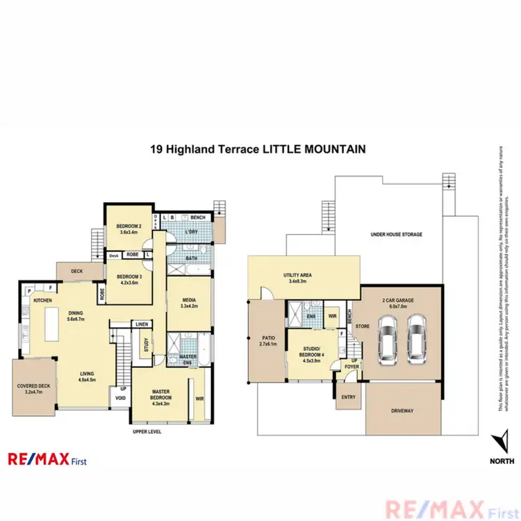 Floorplan of Homely house listing, 19 Highland Terrace, Little Mountain QLD 4551