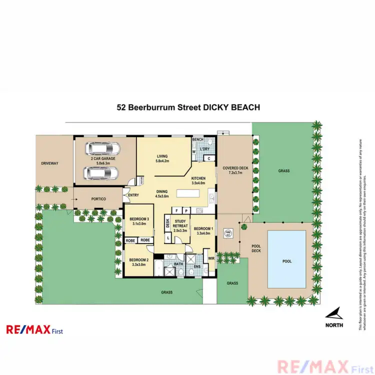 Floorplan of Homely house listing, 52 Beerburrum Street, Dicky Beach QLD 4551