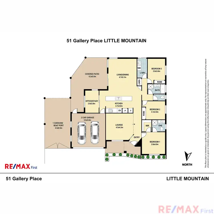 Floorplan of Homely house listing, 51 Gallery Place, Little Mountain QLD 4551