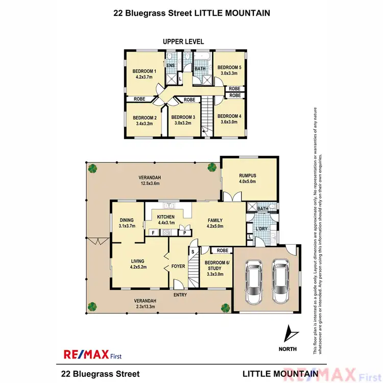 Floorplan of Homely house listing, 22 Bluegrass Street, Little Mountain QLD 4551