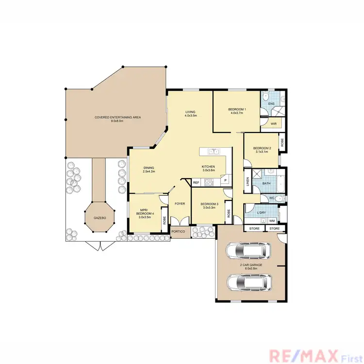 Floorplan of Homely house listing, 29 Bellevue Drive, Little Mountain QLD 4551