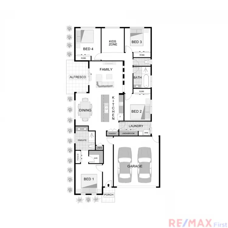 Floorplan of Homely house listing, 14 Little Tree Lane, Little Mountain QLD 4551