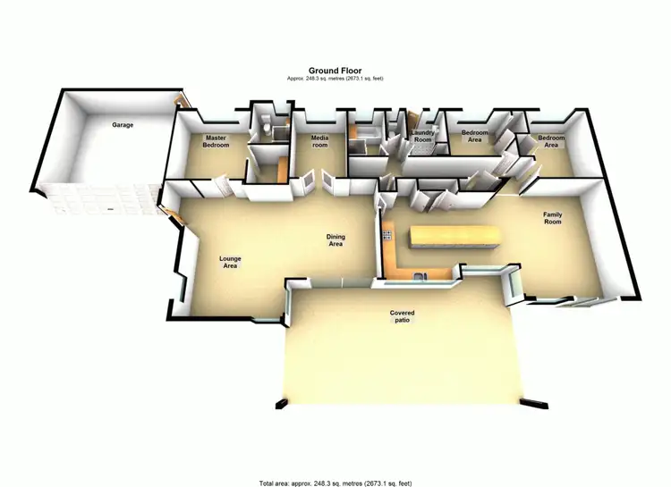 Floorplan of Homely house listing, 11 Buckle Court, Sinnamon Park QLD 4073