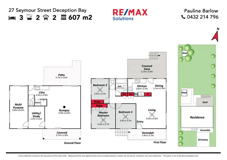 Floorplan of Homely house listing, 27 Seymour Street, Deception Bay QLD 4508