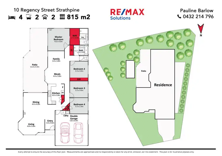 Floorplan of Homely house listing, 10 Regency Court, Strathpine QLD 4500