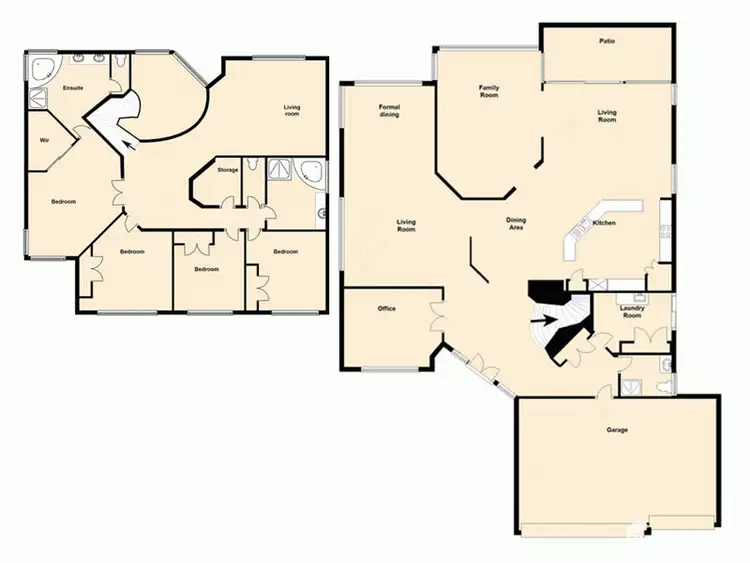 Floorplan of Homely house listing, 36 Palmetto Place, Bridgeman Downs QLD 4035