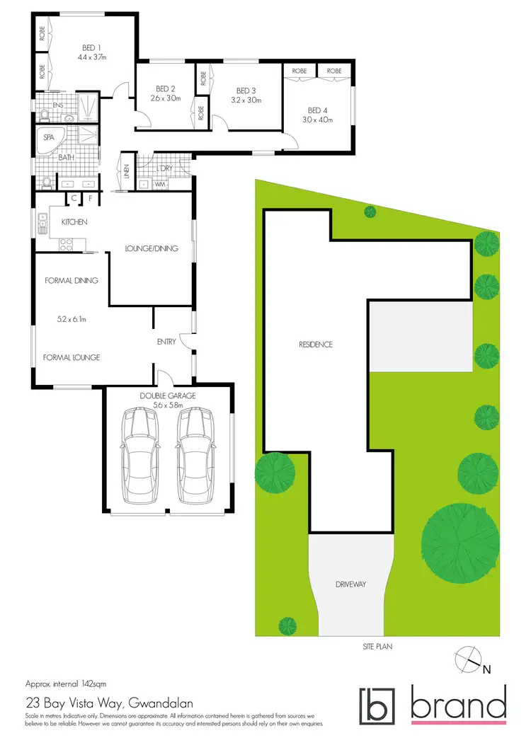 Floorplan of Homely house listing, 23 Bay Vista Way, Gwandalan NSW 2259