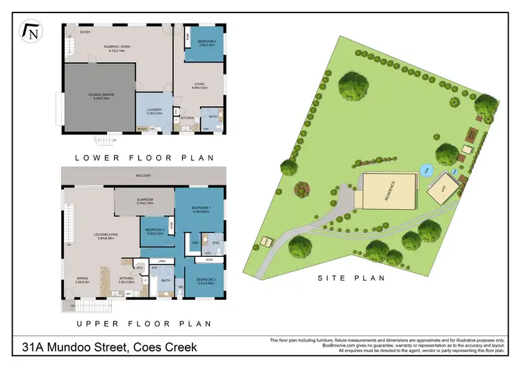 Floorplan of Homely house listing, 31A Mundoo Street, Coes Creek QLD 4560