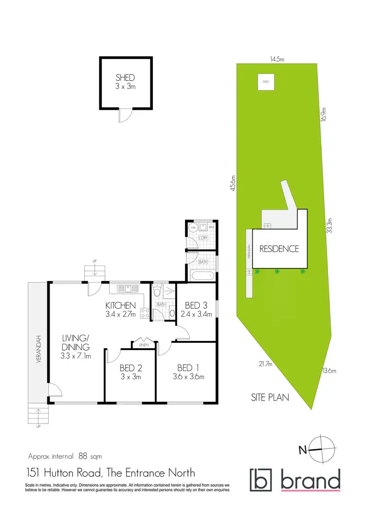 Floorplan of Homely house listing, 151 Hutton Road, The Entrance North NSW 2261